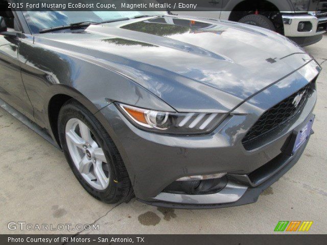2015 Ford Mustang EcoBoost Coupe in Magnetic Metallic