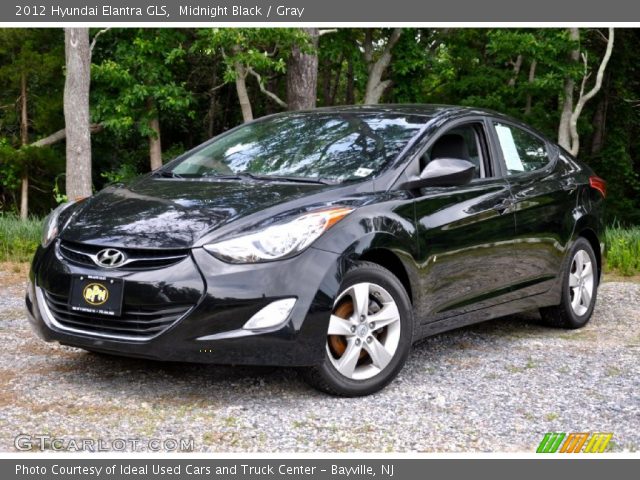 2012 Hyundai Elantra GLS in Midnight Black