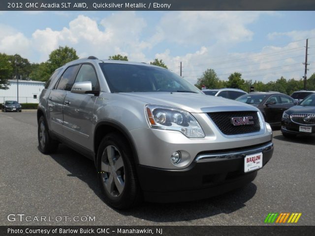 2012 GMC Acadia SLT AWD in Quicksilver Metallic