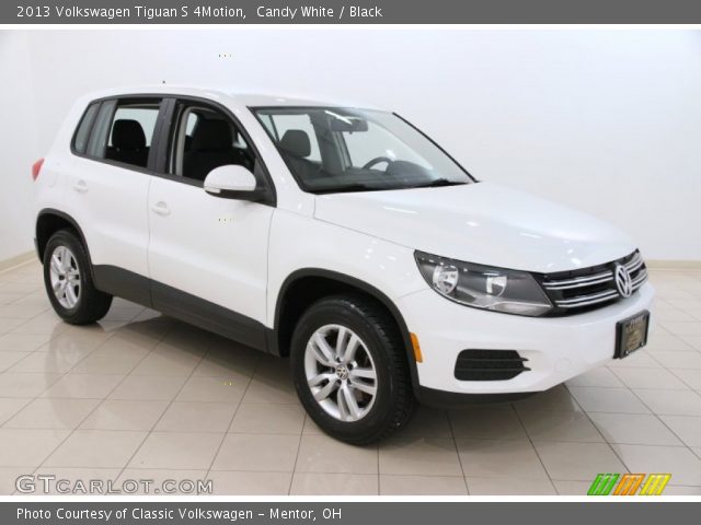 2013 Volkswagen Tiguan S 4Motion in Candy White
