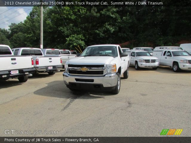 2013 Chevrolet Silverado 2500HD Work Truck Regular Cab in Summit White