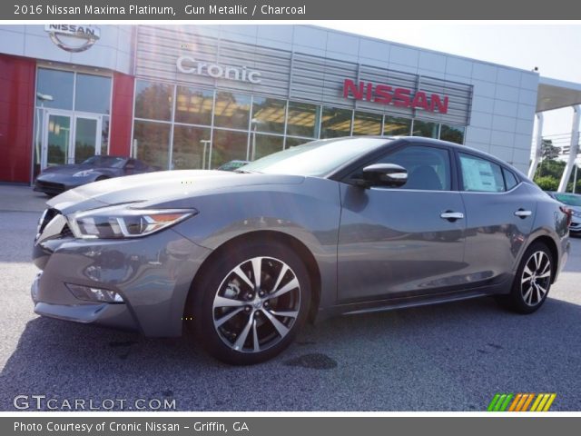 2016 Nissan Maxima Platinum in Gun Metallic