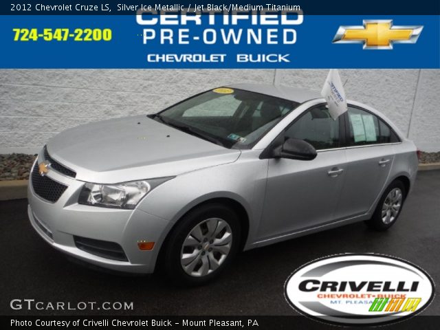 2012 Chevrolet Cruze LS in Silver Ice Metallic