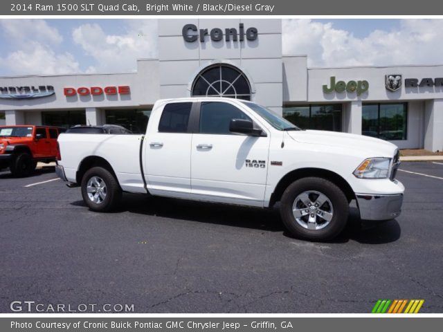 2014 Ram 1500 SLT Quad Cab in Bright White