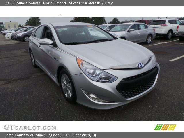 2013 Hyundai Sonata Hybrid Limited in Silver Frost Metallic