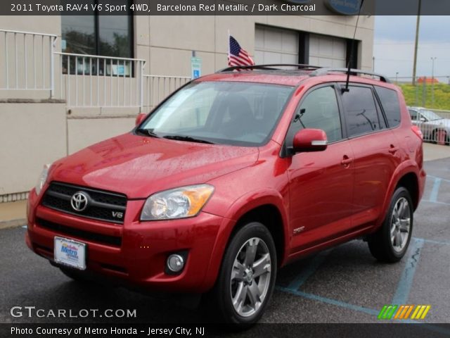 2011 Toyota RAV4 V6 Sport 4WD in Barcelona Red Metallic
