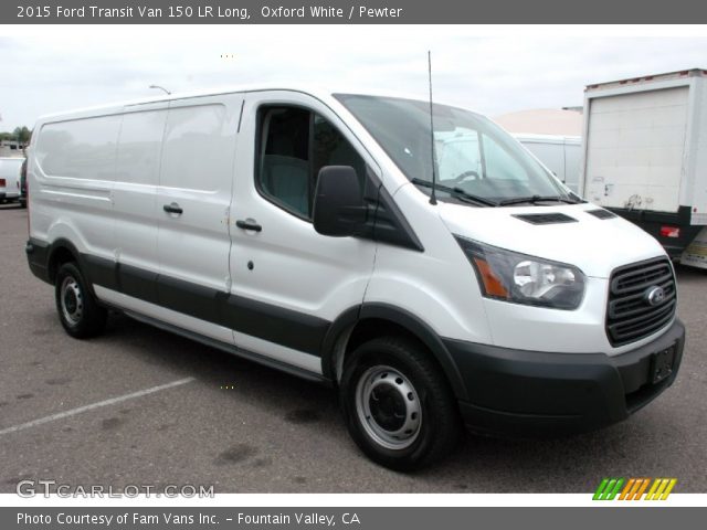 2015 Ford Transit Van 150 LR Long in Oxford White
