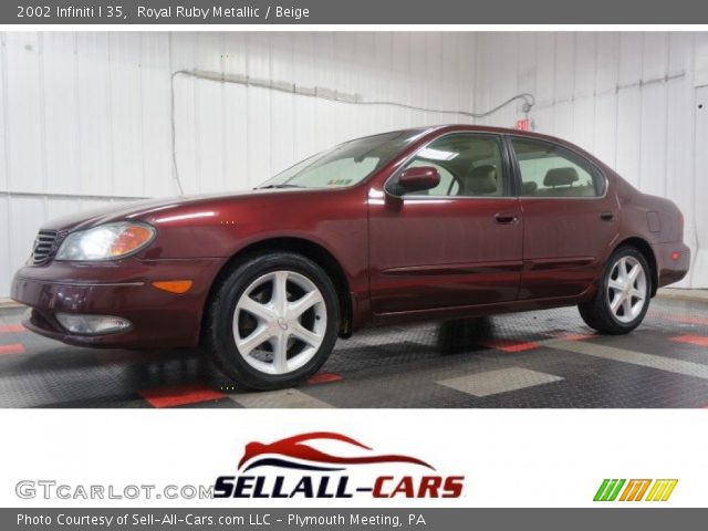 2002 Infiniti I 35 in Royal Ruby Metallic