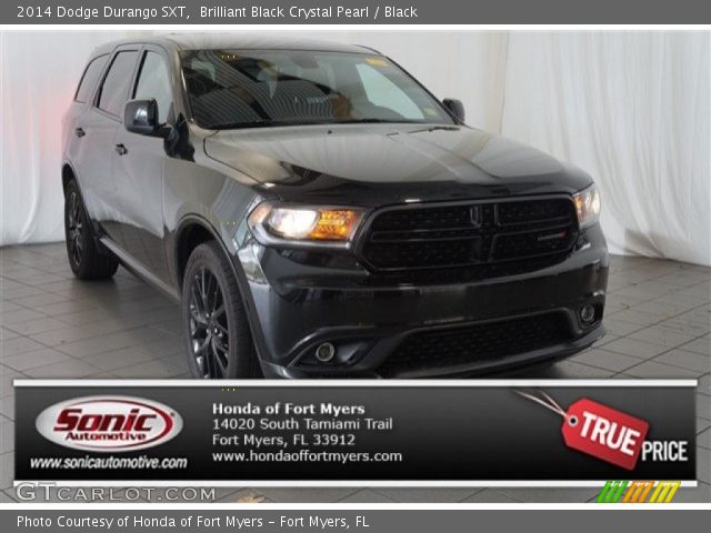 2014 Dodge Durango SXT in Brilliant Black Crystal Pearl