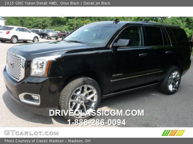 2015 GMC Yukon Denali 4WD in Onyx Black