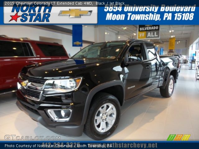 2015 Chevrolet Colorado LT Extended Cab 4WD in Black