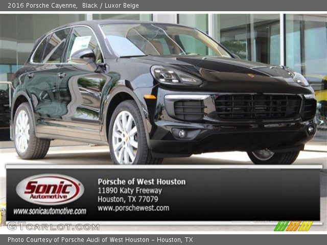 2016 Porsche Cayenne  in Black