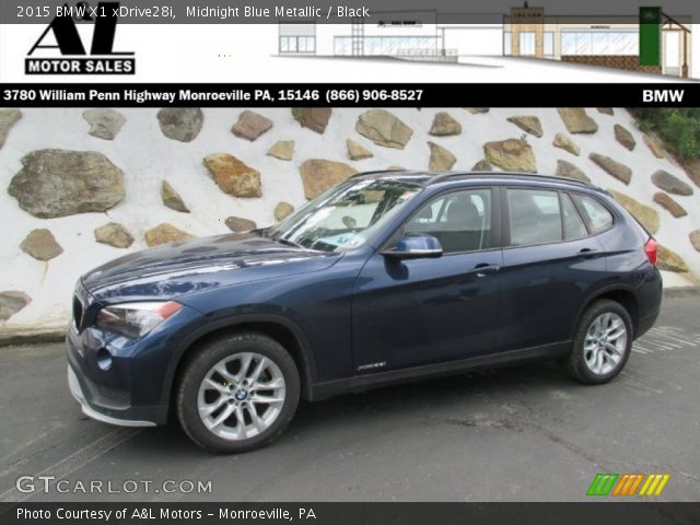 2015 BMW X1 xDrive28i in Midnight Blue Metallic