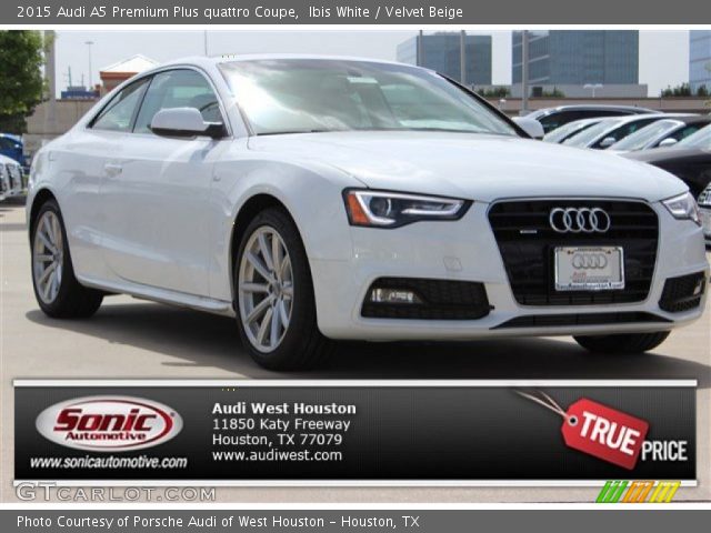 2015 Audi A5 Premium Plus quattro Coupe in Ibis White