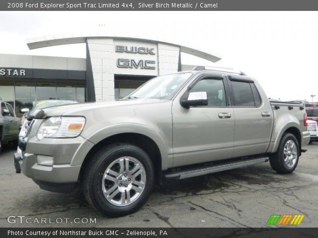 2008 Ford Explorer Sport Trac Limited 4x4 in Silver Birch Metallic