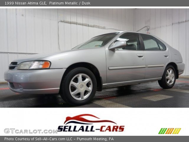 1999 Nissan Altima GLE in Platinum Metallic