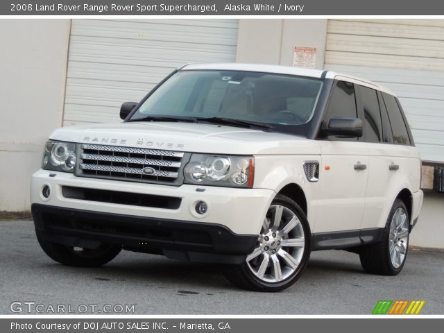 2008 Land Rover Range Rover Sport Supercharged in Alaska White