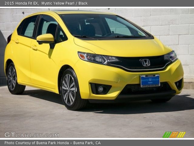 2015 Honda Fit EX in Mystic Yellow Pearl