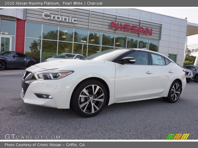 2016 Nissan Maxima Platinum in Pearl White