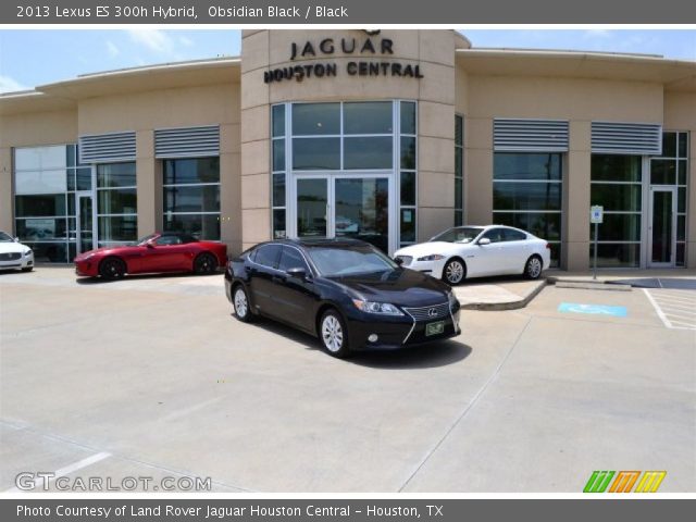 2013 Lexus ES 300h Hybrid in Obsidian Black