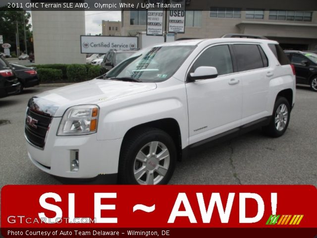2011 GMC Terrain SLE AWD in Olympic White