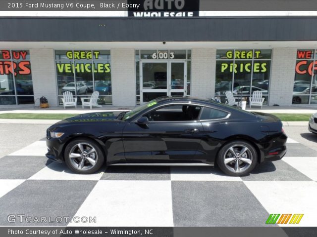 2015 Ford Mustang V6 Coupe in Black