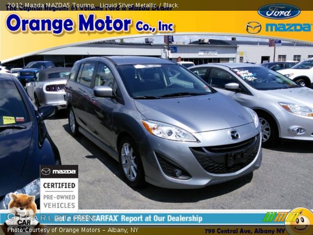 2012 Mazda MAZDA5 Touring in Liquid Silver Metallic