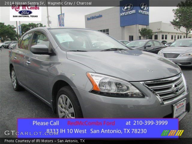 2014 Nissan Sentra SV in Magnetic Gray