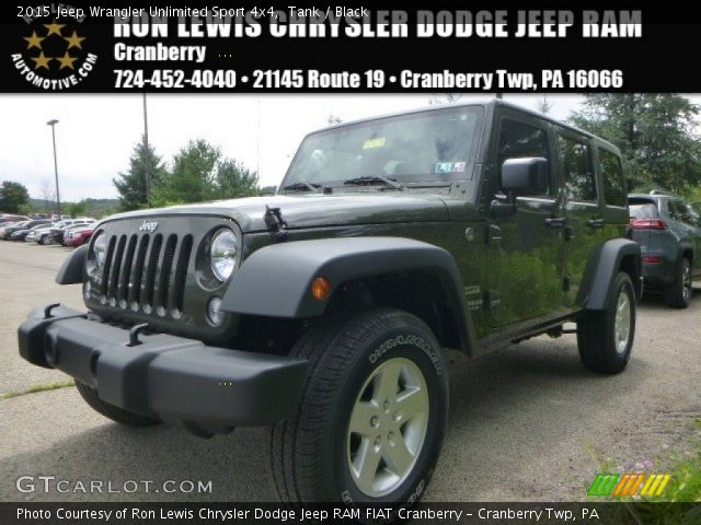2015 Jeep Wrangler Unlimited Sport 4x4 in Tank