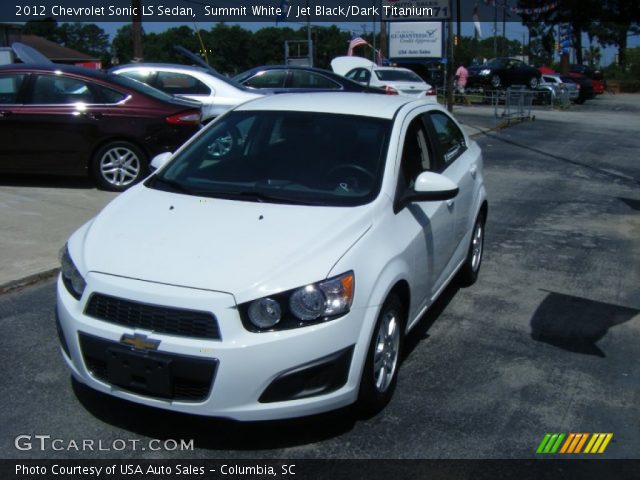 2012 Chevrolet Sonic LS Sedan in Summit White
