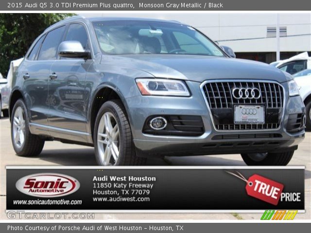 2015 Audi Q5 3.0 TDI Premium Plus quattro in Monsoon Gray Metallic