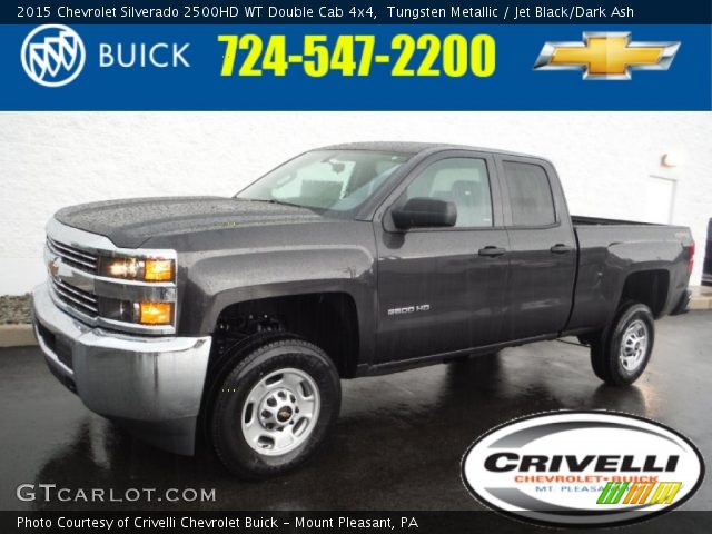 2015 Chevrolet Silverado 2500HD WT Double Cab 4x4 in Tungsten Metallic