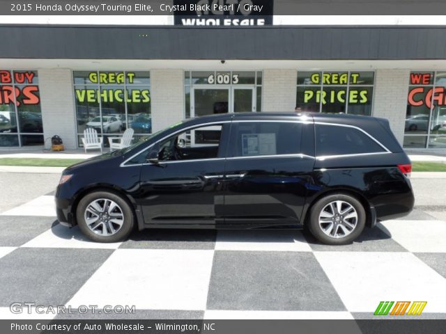 2015 Honda Odyssey Touring Elite in Crystal Black Pearl