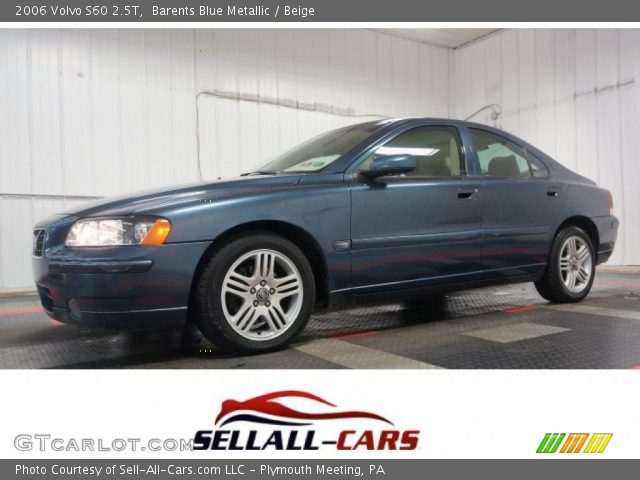 2006 Volvo S60 2.5T in Barents Blue Metallic