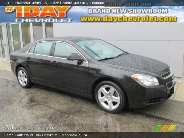 2012 Chevrolet Malibu LS in Black Granite Metallic