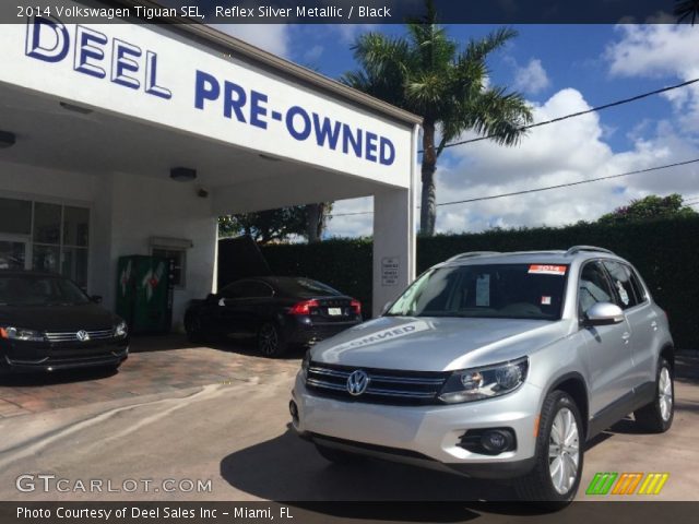 2014 Volkswagen Tiguan SEL in Reflex Silver Metallic