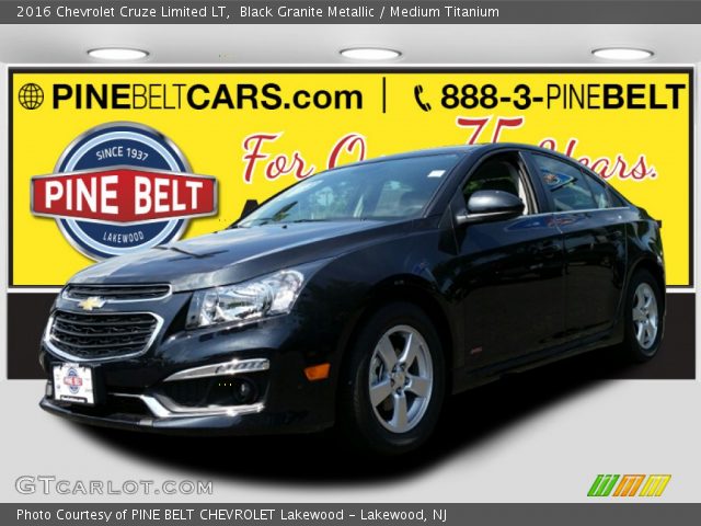 2016 Chevrolet Cruze Limited LT in Black Granite Metallic