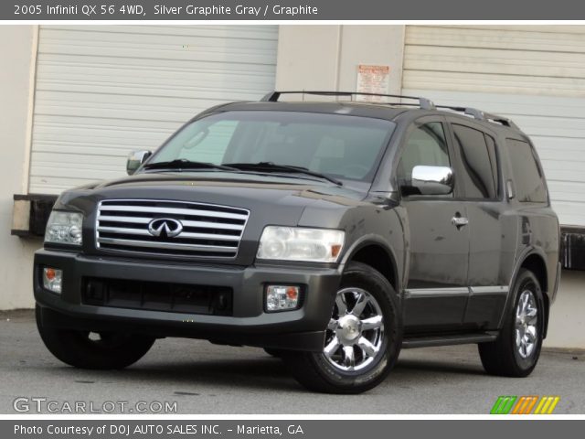 2005 Infiniti QX 56 4WD in Silver Graphite Gray