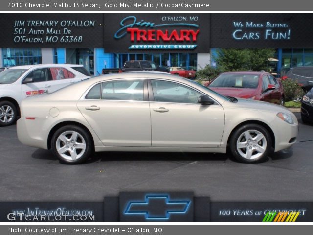 2010 Chevrolet Malibu LS Sedan in Gold Mist Metallic