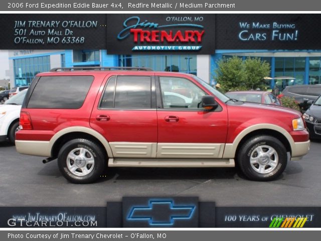 2006 Ford Expedition Eddie Bauer 4x4 in Redfire Metallic