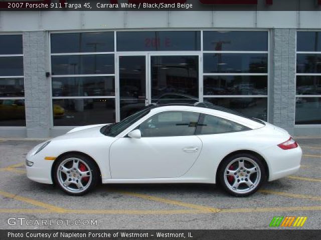2007 Porsche 911 Targa 4S in Carrara White