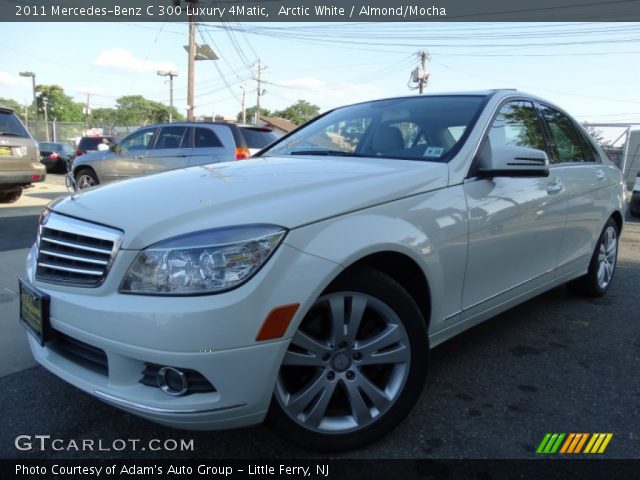2011 Mercedes-Benz C 300 Luxury 4Matic in Arctic White