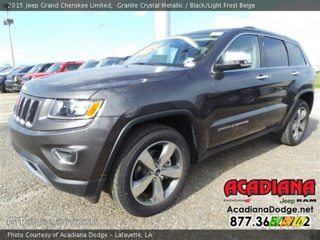2015 Jeep Grand Cherokee Limited in Granite Crystal Metallic