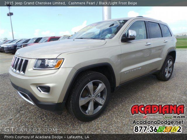2015 Jeep Grand Cherokee Limited in Cashmere Pearl