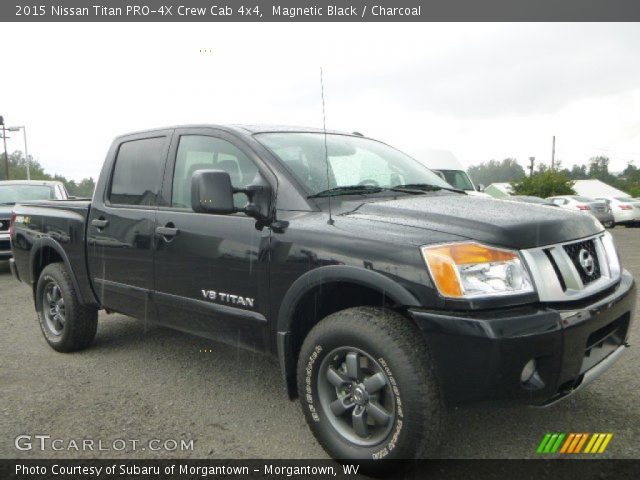 2015 Nissan Titan PRO-4X Crew Cab 4x4 in Magnetic Black
