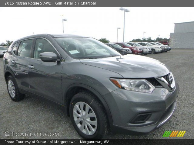 2015 Nissan Rogue S AWD in Gun Metallic