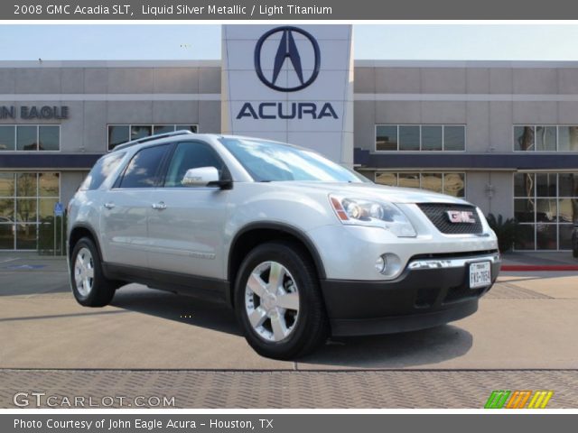 2008 GMC Acadia SLT in Liquid Silver Metallic