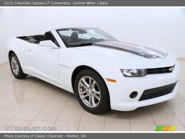2015 Chevrolet Camaro LT Convertible in Summit White