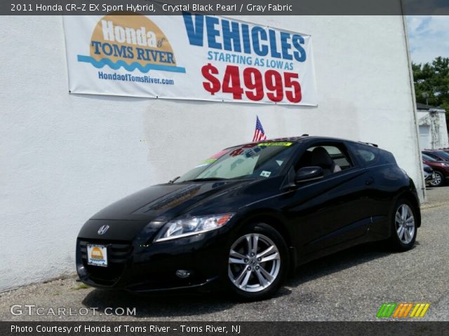 2011 Honda CR-Z EX Sport Hybrid in Crystal Black Pearl