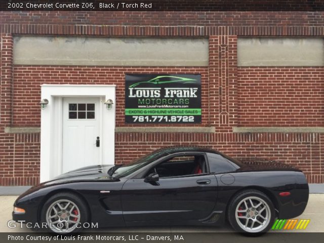 2002 Chevrolet Corvette Z06 in Black
